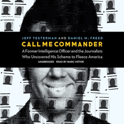 Call Me Commander – omslag til lydbogen af Jeff Testerman, Daniel M. Freed