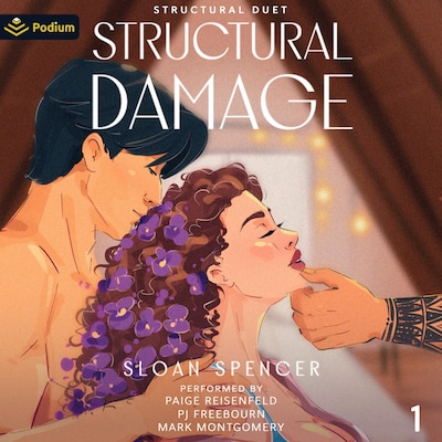 Structural Damage – omslag til lydbogen af Sloan Spencer