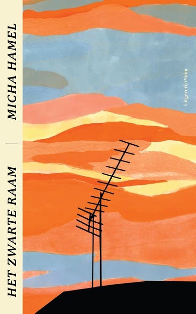Het zwarte raam – omslag van het luisterboek van Micha Hamel