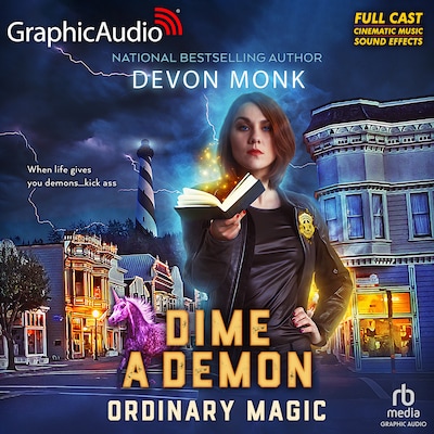 Dime A Demon [Dramatized Adaptation] – omslag til lydbogen af Devon Monk