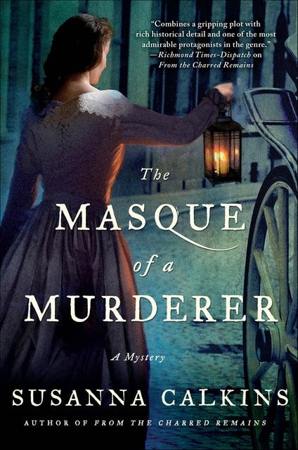 The Masque of a Murderer: A Mystery – omslag til lydbogen af Susanna Calkins