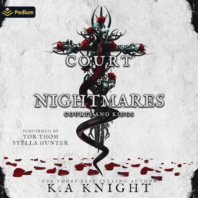 Court of Nightmares – omslag til lydbogen af K.A. Knight