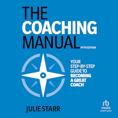 The Coaching Manual, 5th Edition – omslag til lydbogen af Julie Starr