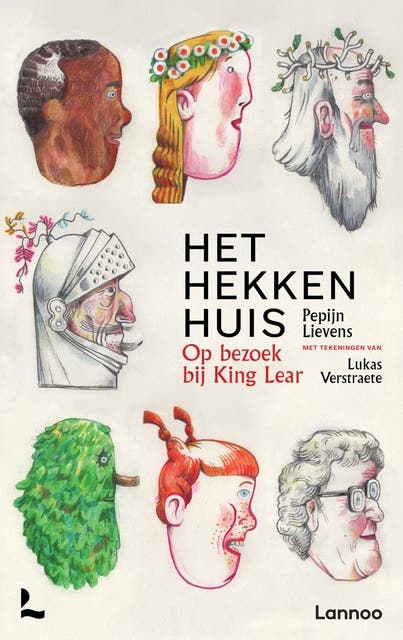 Het Hekkenhuis: Op bezoek bij King Lear – omslag van het luisterboek van Pepijn Lievens