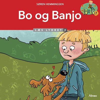 Bo er Bo 1, Bo og Banjo, Læs lydret 2 – omslag til lydbogen af Søren Hemmingsen