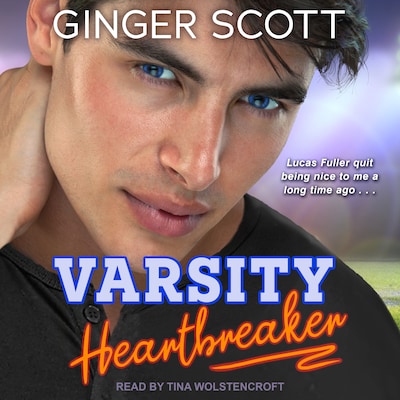 Varsity Heartbreaker – omslag til lydbogen af Ginger Scott