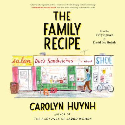 The Family Recipe – omslag til lydbogen af Carolyn Huynh
