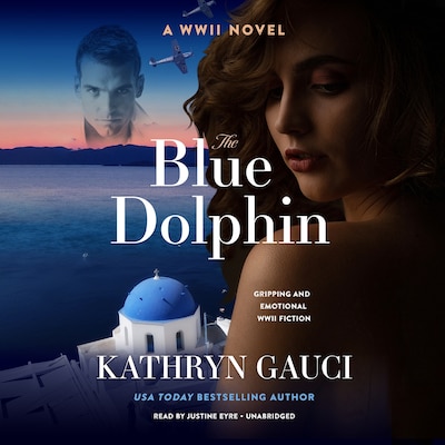 The Blue Dolphin – omslag til lydbogen af Kathryn Gauci