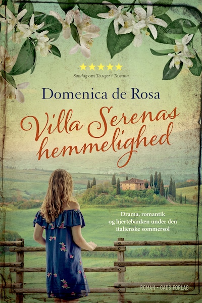Villa Serenas hemmelighed – omslag til lydbogen af Domenica de Rosa