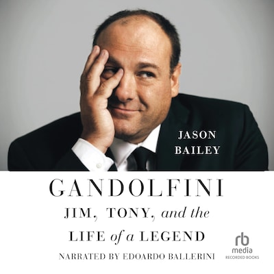 Gandolfini – omslag til lydbogen af Jason Bailey