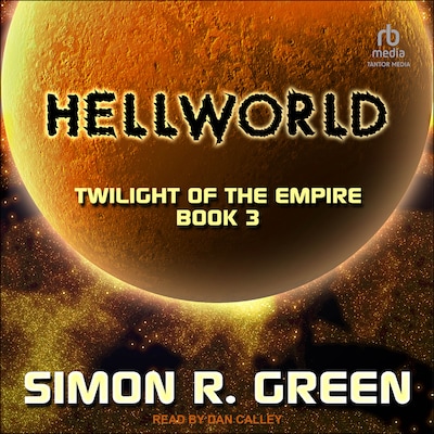 Hellworld – omslag til lydbogen af Simon R. Green