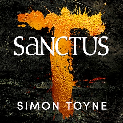 Sanctus – okładka audiobooka, autor Simon Toyne