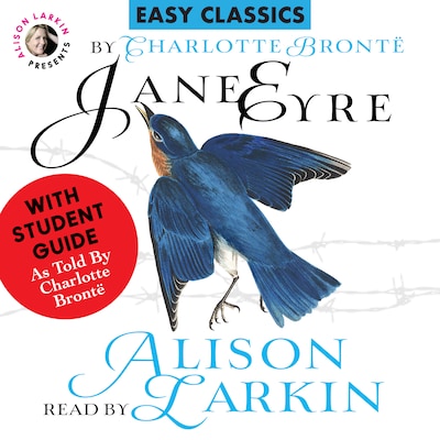 Jane Eyre with a Student Guide (as told by Charlotte Brontë) – omslag til lydbogen af Charlotte Brontë