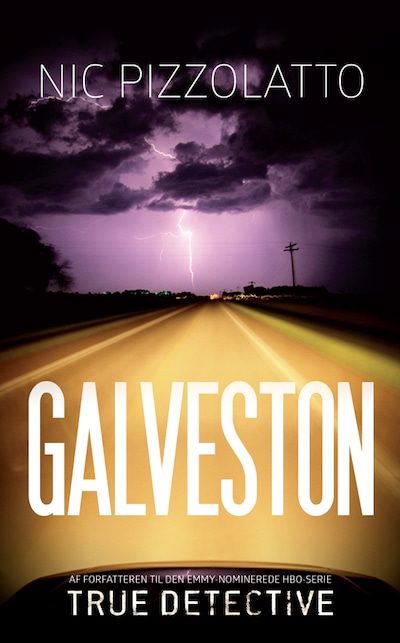 Galveston – omslag til lydbogen af Nic Pizzolatto