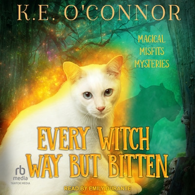 Every Witch Way But Bitten – omslag til lydbogen af K.E. O’Connor
