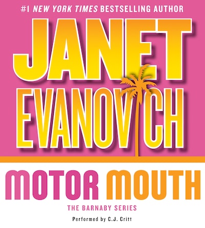 Motor Mouth – omslag til lydbogen af Janet Evanovich