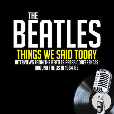 The Beatles - Things We Said Today – omslag til lydbogen af John Lennon, Paul McCartney, Jean Morris