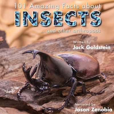 101 Amazing Facts about Insects – omslag til lydbogen af Jack Goldstein