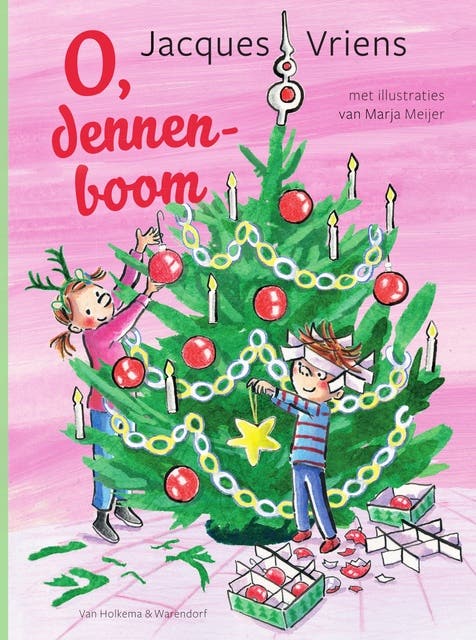 O, dennenboom – omslag van het luisterboek van Jacques Vriens