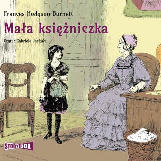 Mała księżniczka – okładka audiobooka, autor Frances Hodgson Burnett