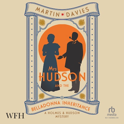 Mrs Hudson and the Belladonna Inheritance – omslag til lydbogen af Martin Davies