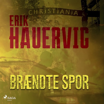 Brændte spor – omslag til lydbogen af Erik Hauervig