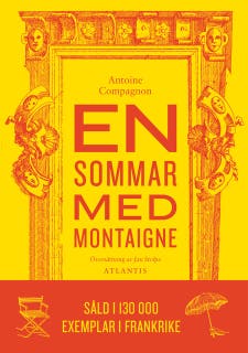 En sommar med Montaigne – omslag till ljudboken av Antoine Compagnon