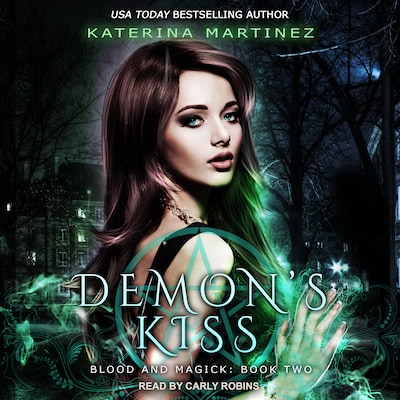 Demon's Kiss – omslag til lydbogen af Katerina Martinez