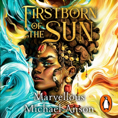 Firstborn of the Sun – omslag til lydbogen af Marvellous Michael Anson