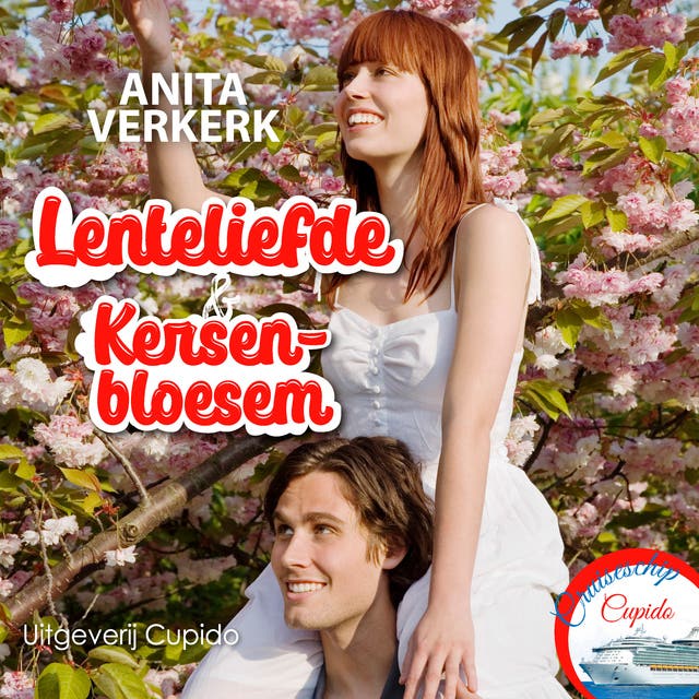 Lenteliefde & Kersenbloesem – omslag van het luisterboek van Anita Verkerk