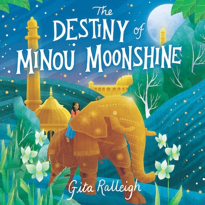The Destiny of Minou Moonshine – omslag til lydbogen af Gita Ralleigh