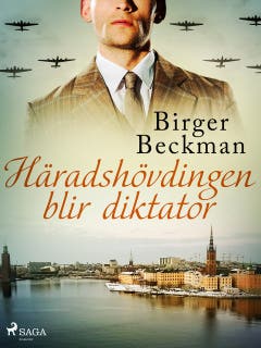 Häradshövdingen blir diktator – omslag till ljudboken av Birger Beckman