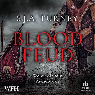 Blood Feud – omslag til lydbogen af S. J. A. Turney
