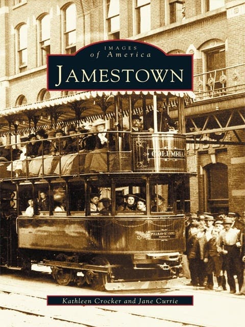 Jamestown – omslag til lydbogen af Kathleen Crocker, Jane Currie