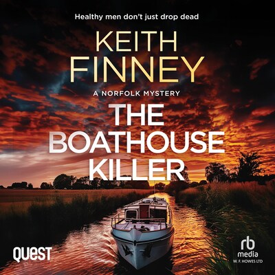 The Boathouse Killer – omslag til lydbogen af Keith Finney
