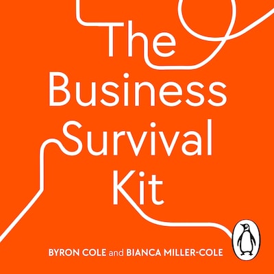 The Business Survival Kit – omslag til lydbogen af Bianca Miller-Cole, Byron Cole