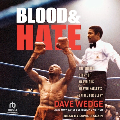 Blood & Hate – omslag til lydbogen af Dave Wedge