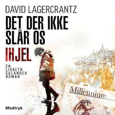 Det der ikke slår os ihjel – omslag til lydbogen af David Lagercrantz