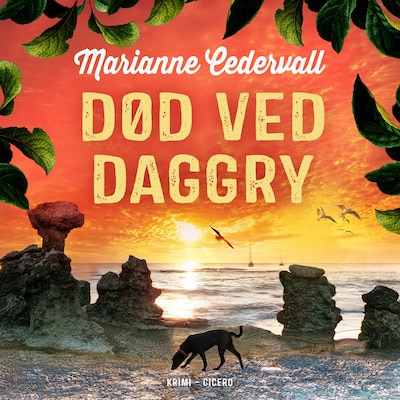 Død ved daggry – omslag til lydbogen af Marianne Cedervall