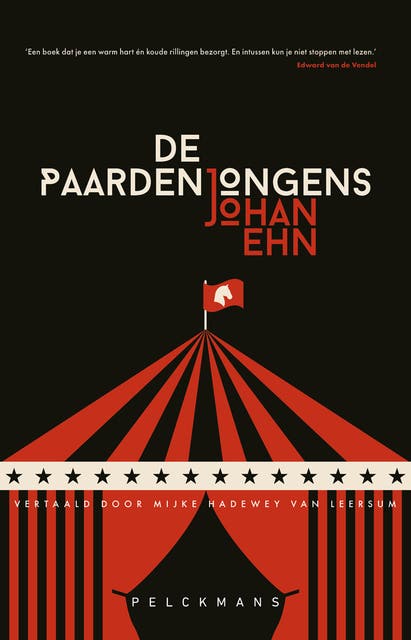 De paardenjongens – omslag van het luisterboek van Johan Ehn