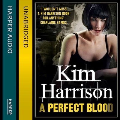 A Perfect Blood – omslag til lydbogen af Kim Harrison