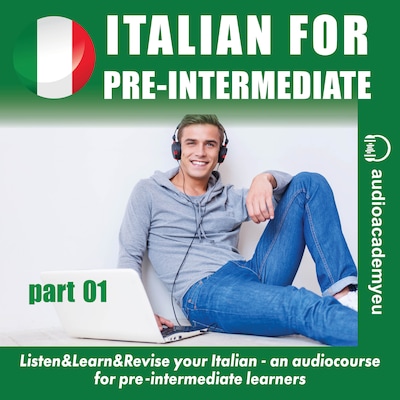 Italian for pre-intermediate learners – omslag til lydbogen af Tomas Dvoracek