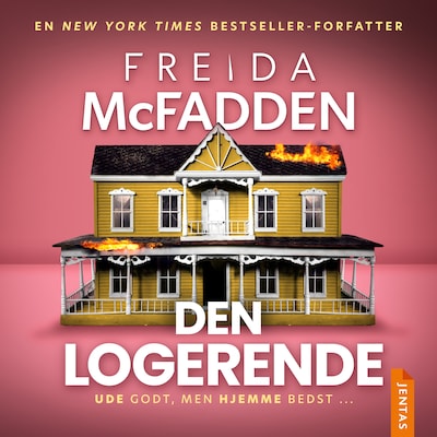 Den logerende – omslag til lydbogen af Freida McFadden