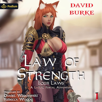 Law of Strength – omslag til lydbogen af David Burke