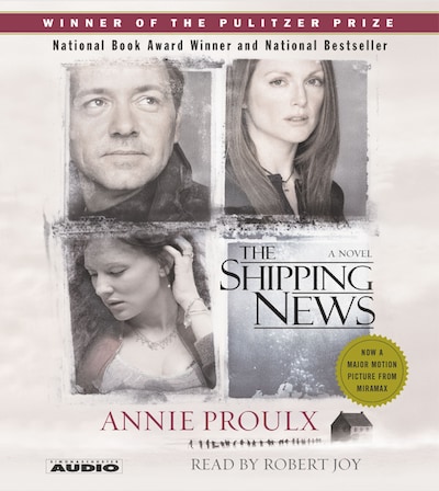 The Shipping News – omslag til lydbogen af Annie Proulx