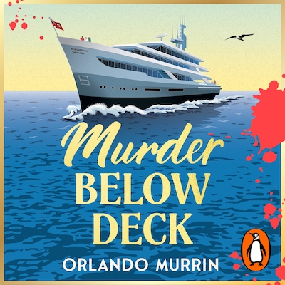 Murder Below Deck – omslag til lydbogen af Orlando Murrin