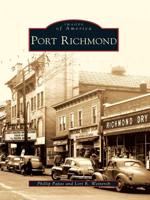 Port Richmond – omslag til lydbogen af Phillip Papas, Lori R Weintrob