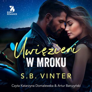 Uwięzieni w mroku – okładka audiobooka, autor S.B. Vinter