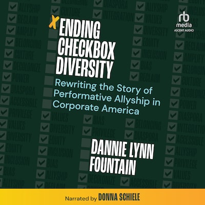 Ending Checkbox Diversity – omslag til lydbogen af Dannie Lynn Fountain