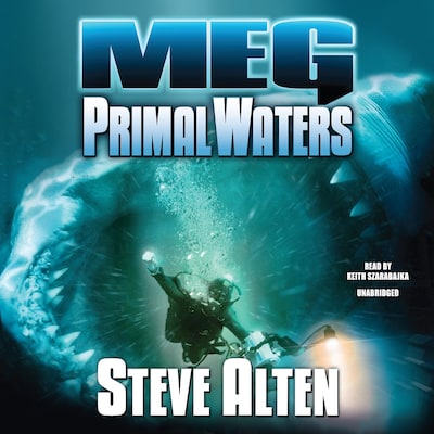 Meg: Primal Waters – omslag til lydbogen af Steve Alten